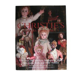 Christie's 2002 Catalog Toys Toy Soldiers Mechanical Music Automata Dolls 9477